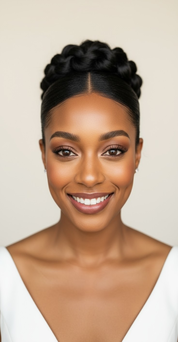 After Classic Bridal Updo